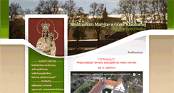 Desktop Screenshot of gorkaklasztorna.com
